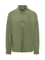 Green Regular Solid Shirt 1