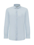 Light Blue Regular Solid Shirt 1