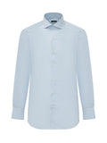 Light Blue Regular Solid Shirt 1
