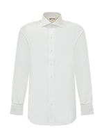 White Regular Solid Shirt 1