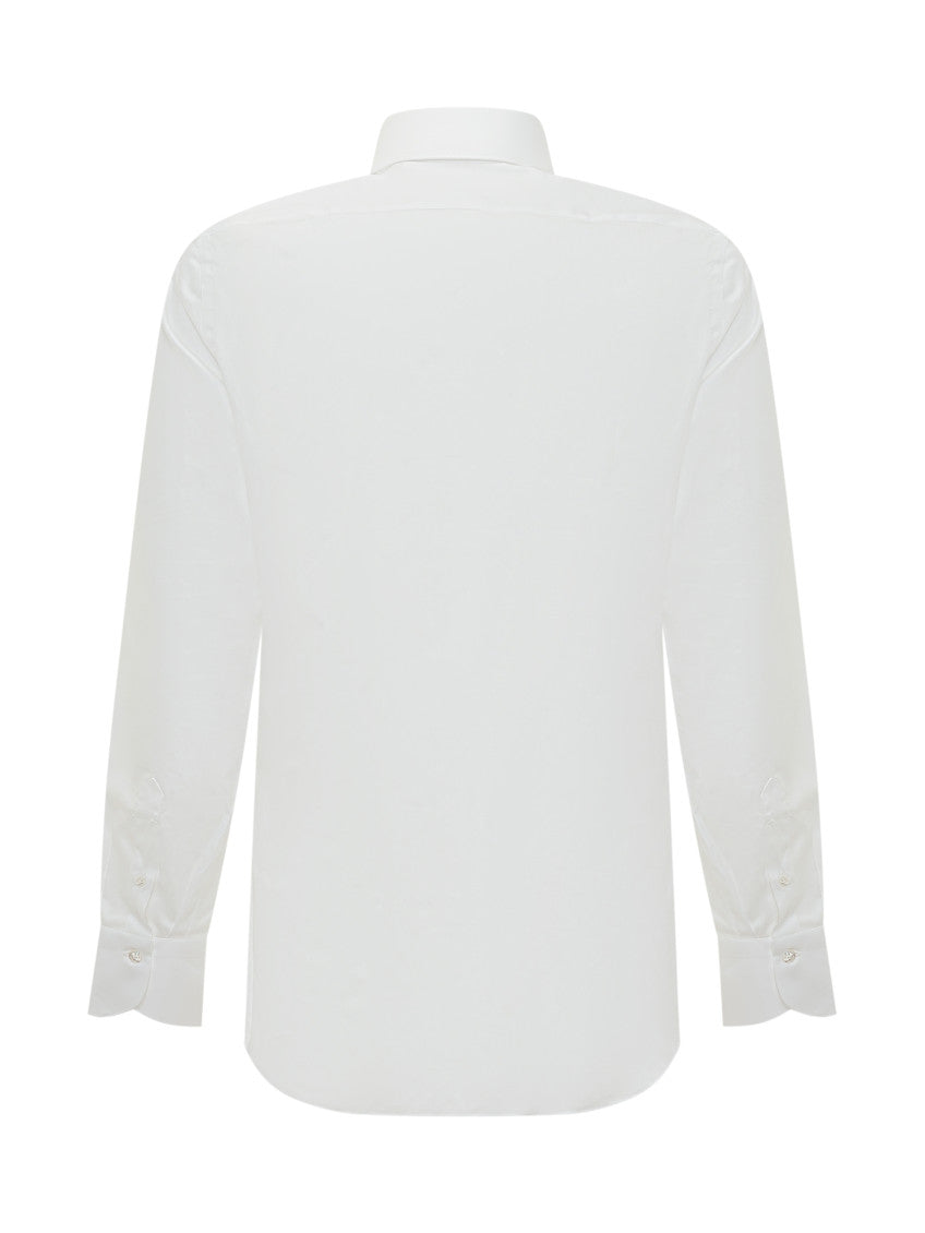 White Regular Solid Shirt 2
