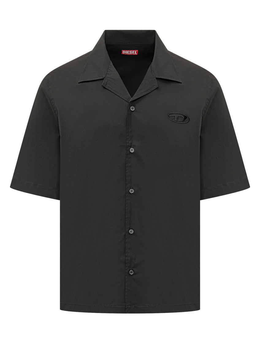 Black Regular Solid Shirt 1