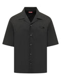Black Regular Solid Shirt 1