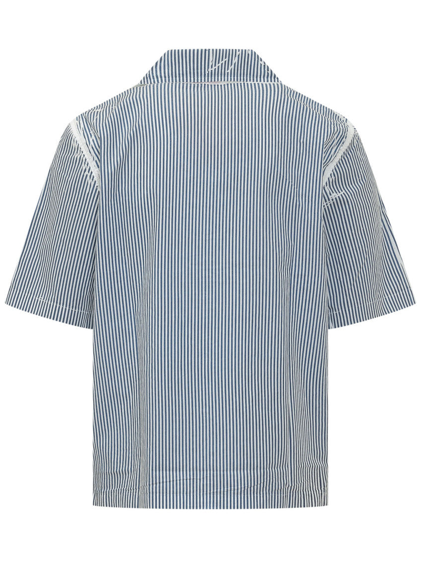 Light Blue Regular Stripes Shirt 3