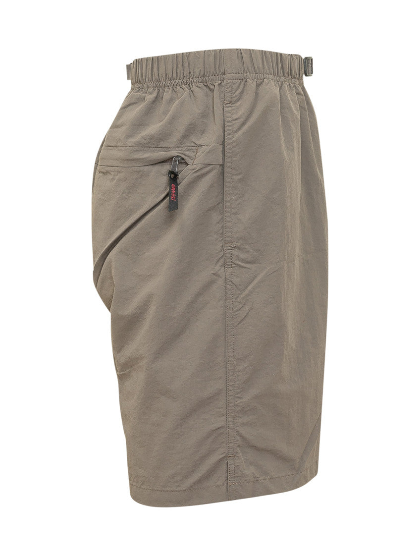 Grey Solid Shorts 2