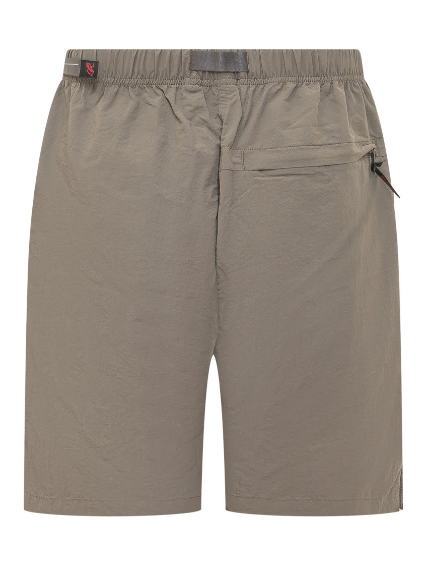 Grey Solid Shorts 3