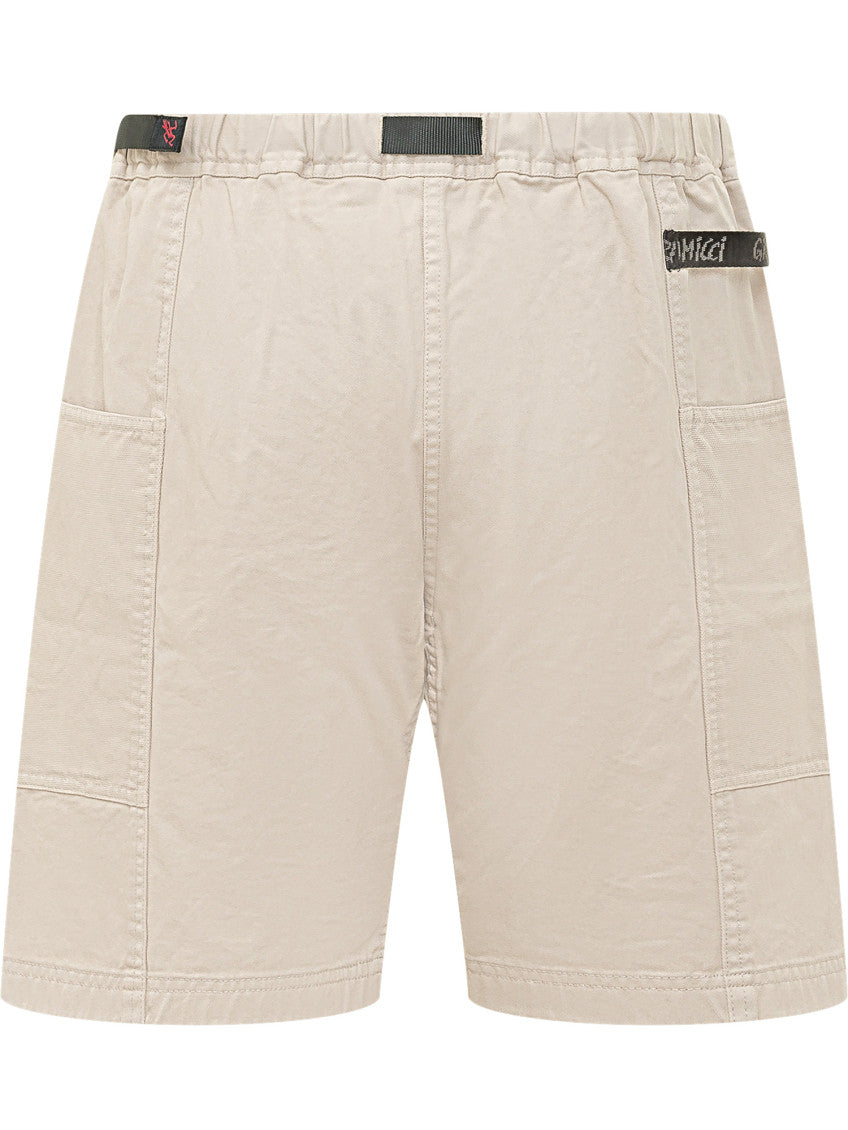Off White Solid Shorts 3