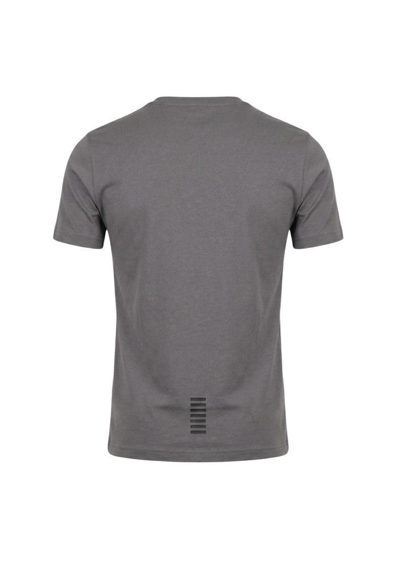 Grey Logo Crew Neck T-Shirt 2