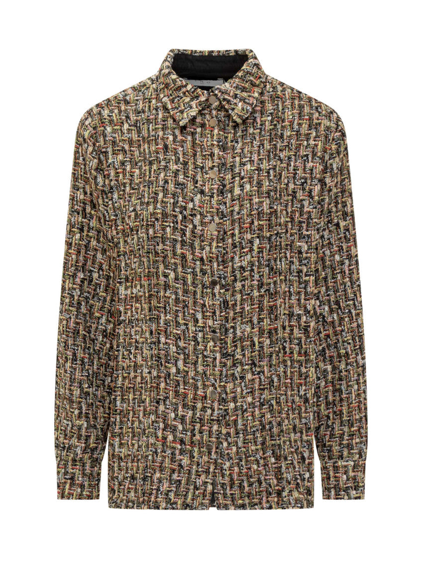 Multicolour Tweed Textured Shirt 1