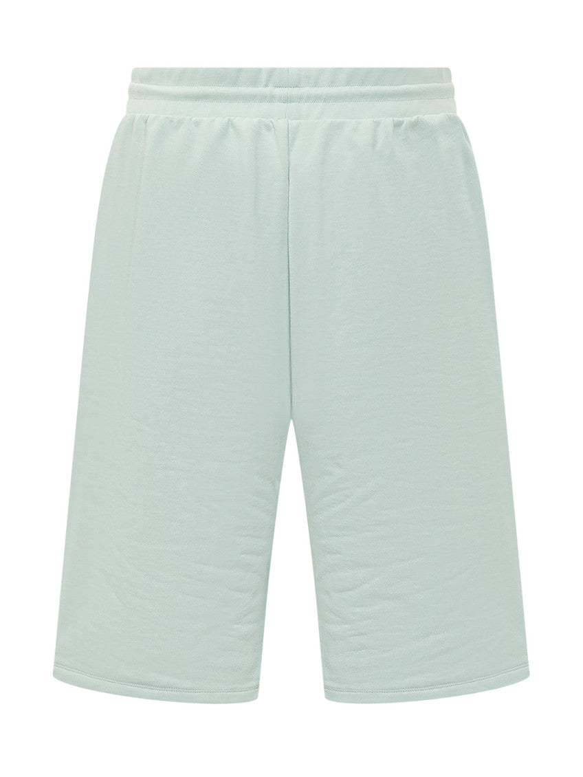 Light Green Logo Shorts 3