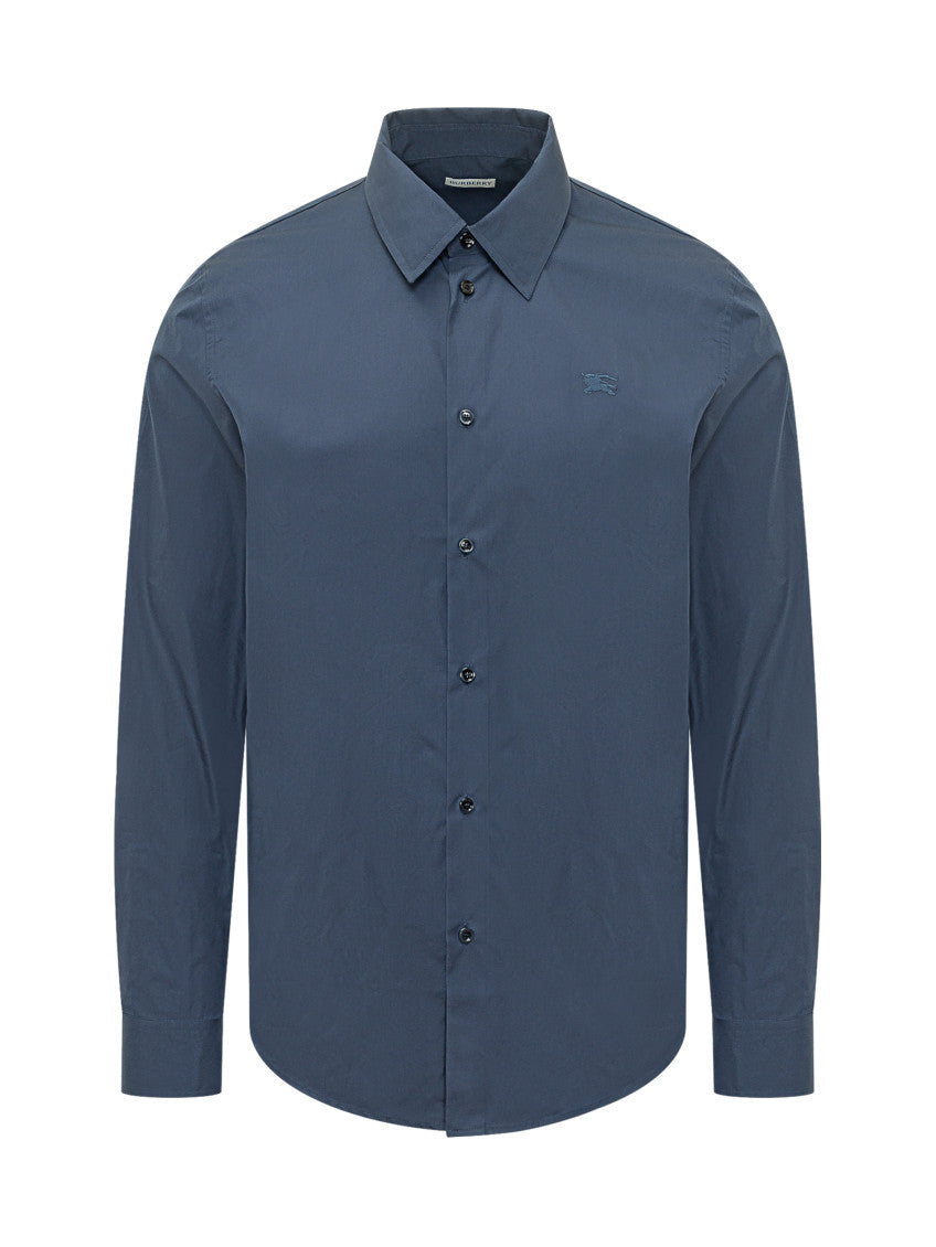 Blue Regular Solid Shirt 1