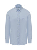 Light Blue Slim Solid Shirt 1