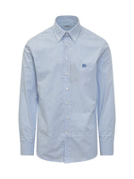 Light Blue Slim Stripes Shirt 1