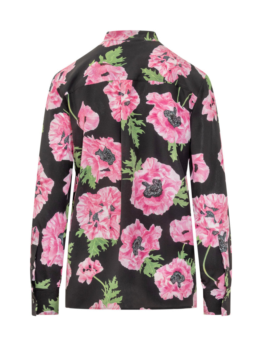 Pink Floral Print Shirt 2