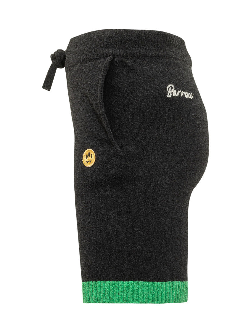 Black Logo Shorts 2