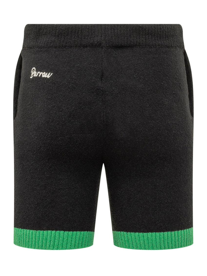 Black Logo Shorts 3