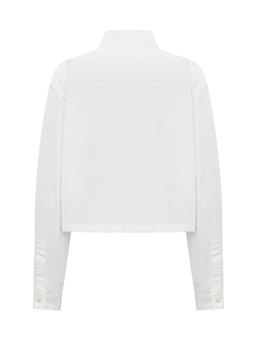 White Regular Solid Shirt 2