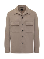 Beige Regular Solid Shirt 1