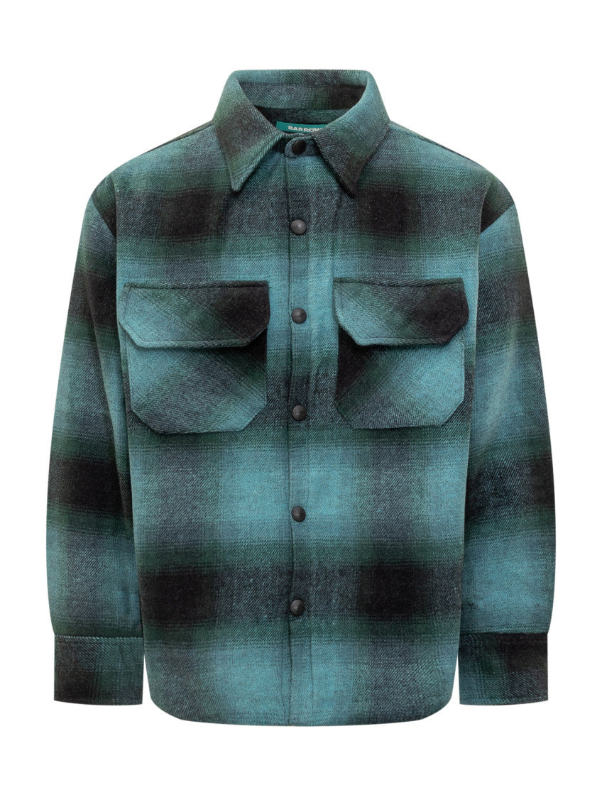 Green Regular Checks Shirt 1