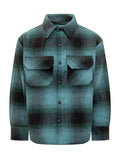 Green Regular Checks Shirt 1