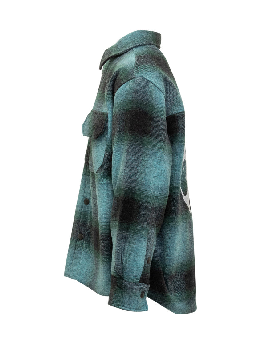 Green Regular Checks Shirt 2