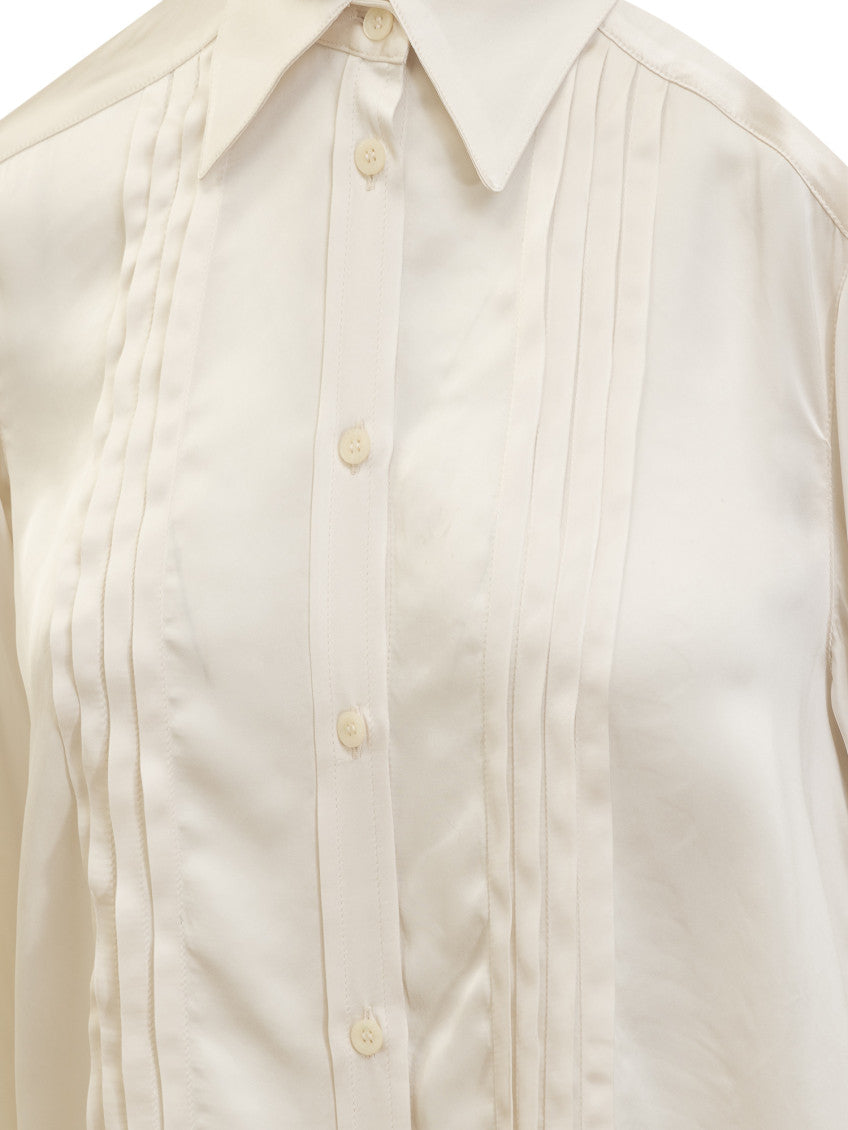 White Slim Solid Shirt 3