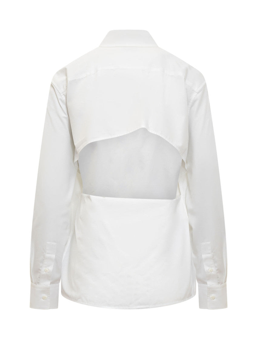 White Regular Solid Shirt 2