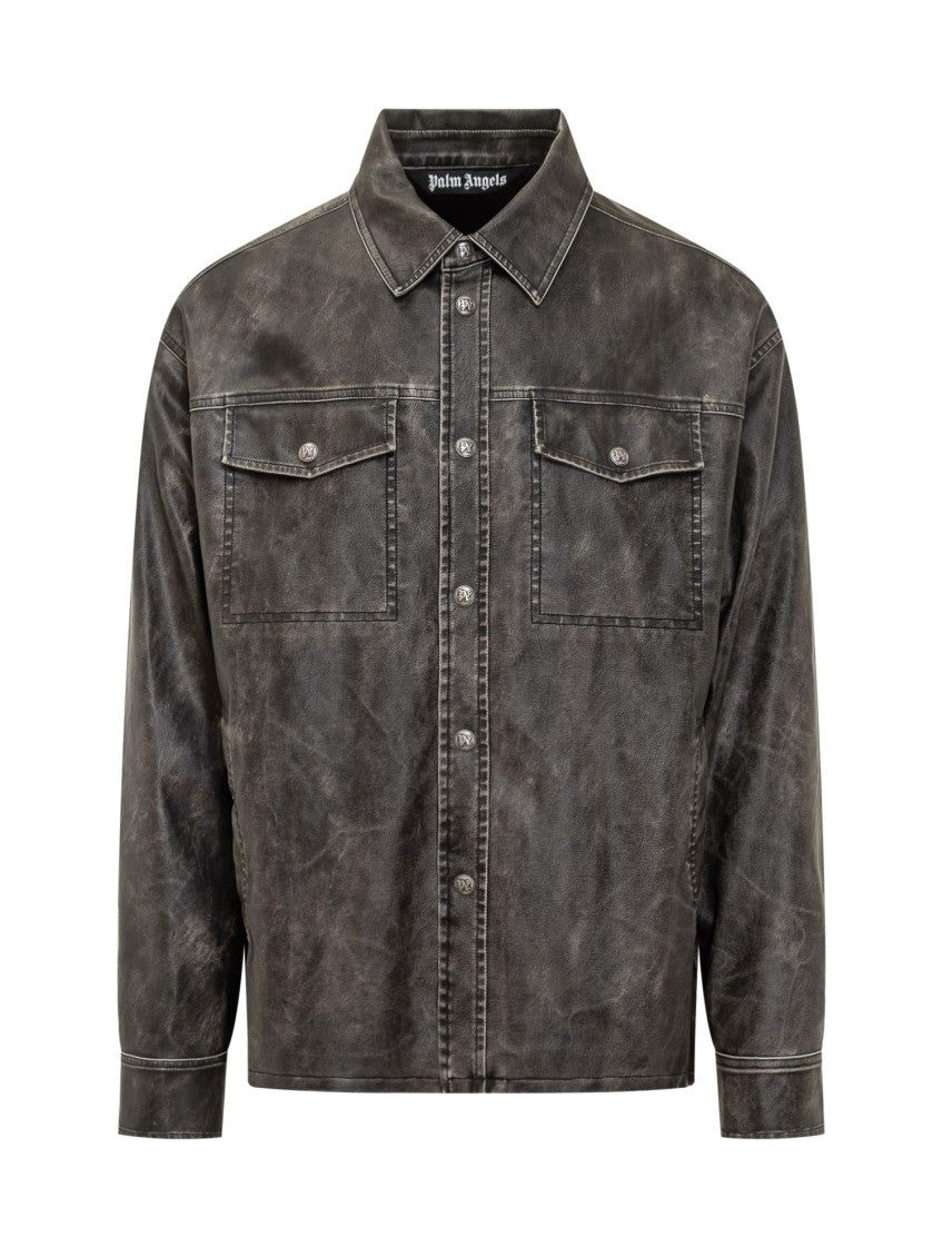 Grey Regular Solid Shirt 1