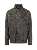 Grey Regular Solid Shirt 1