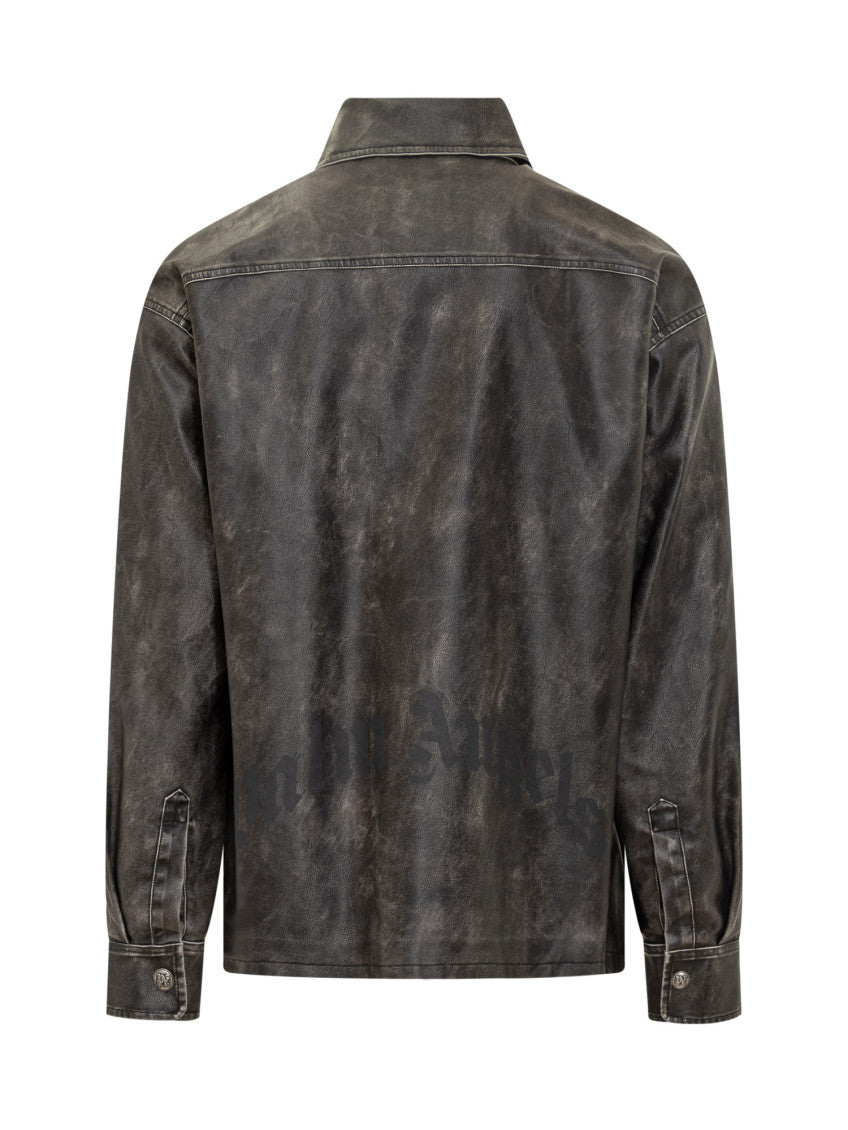 Grey Regular Solid Shirt 4