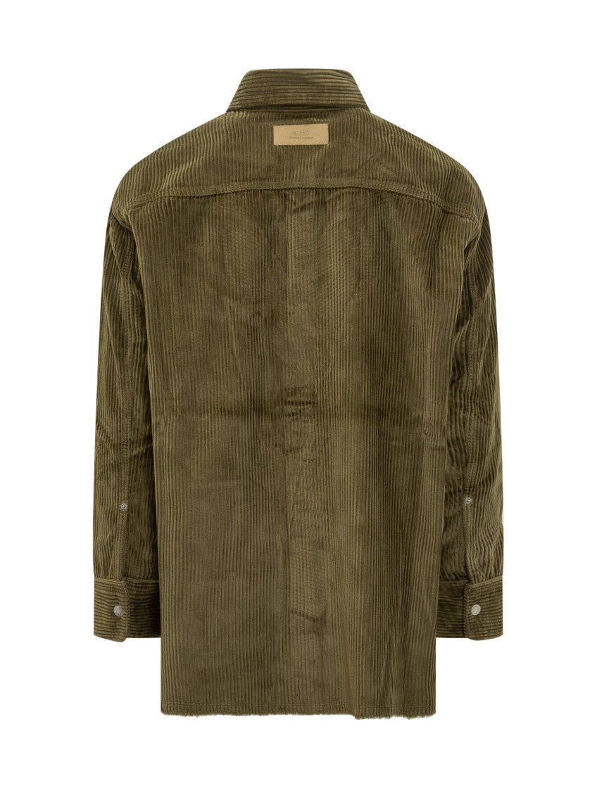Green Regular Solid Shirt 3