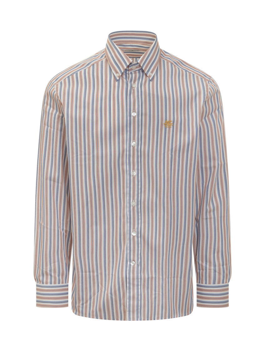 Pink Regular Stripes Shirt 1