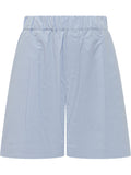 Sky Blue Solid Shorts 1