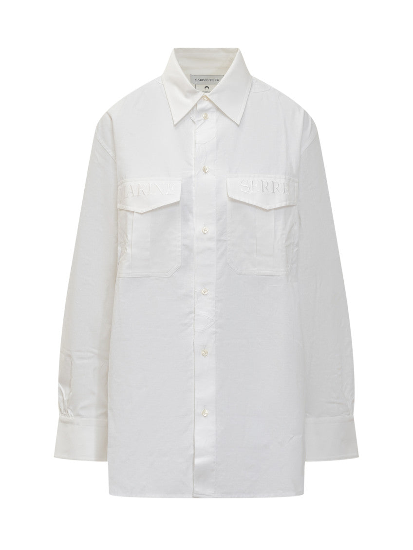 White Regular Solid Shirt 1