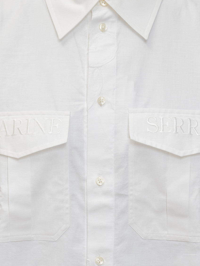 White Regular Solid Shirt 3