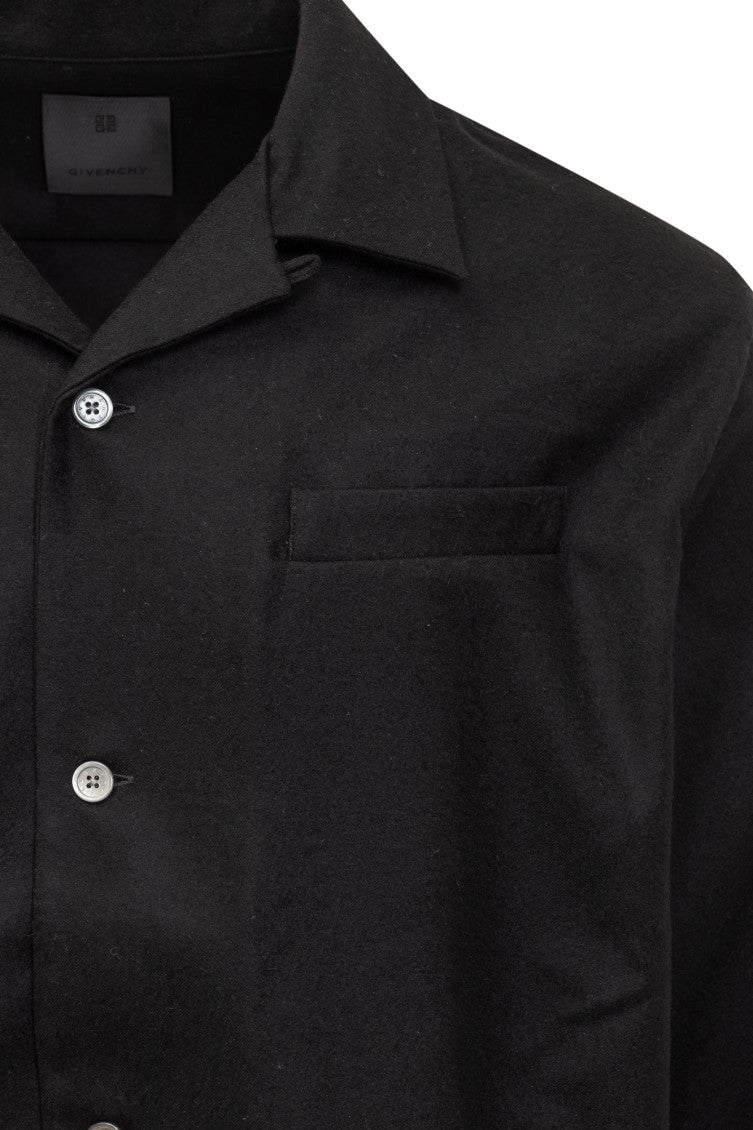 Black Regular Solid Shirt 2