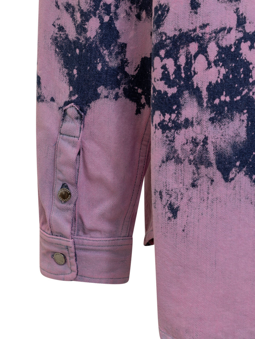 Purple Regular Printed Shirt 2