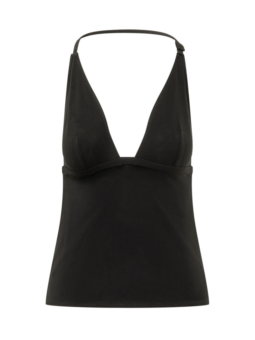 Black Halter Neck Top 1