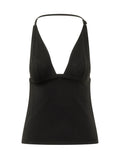 Black Halter Neck Top 1