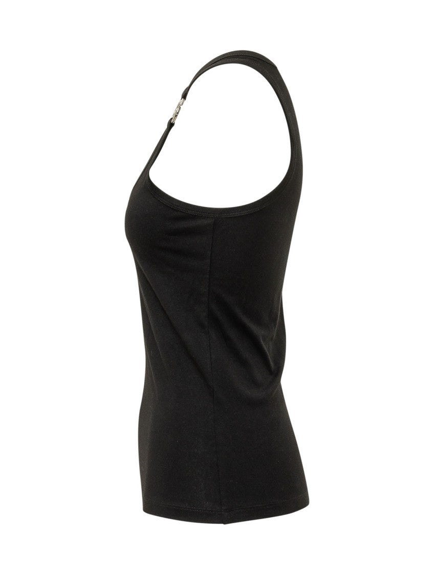 Black Scoop Neck Top 3