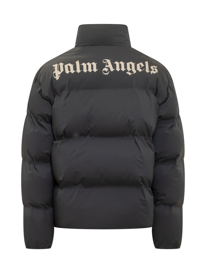 Black Solid Mock Collar Jacket 4