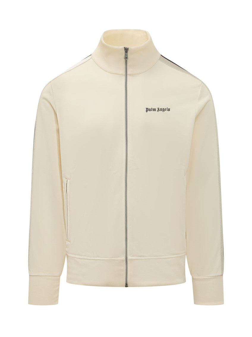 Yellow Solid Mock Collar Jacket 1