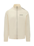 Yellow Solid Mock Collar Jacket 1