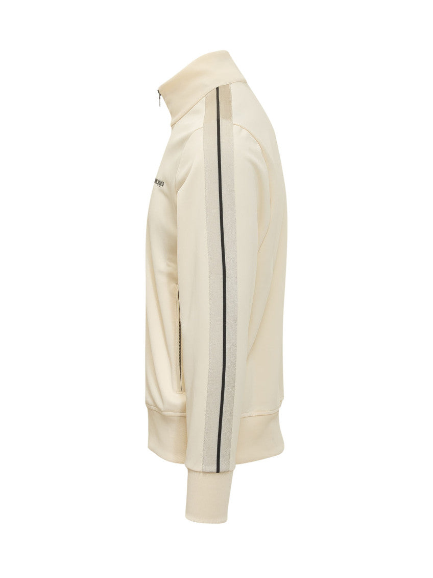 Yellow Solid Mock Collar Jacket 2