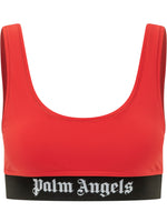 Red Logo Scoop Neck Tank Top 1