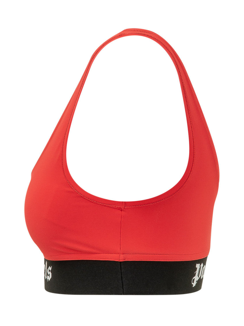 Red Logo Scoop Neck Tank Top 3