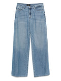 Blue Lotta wide-leg denim jeans 1