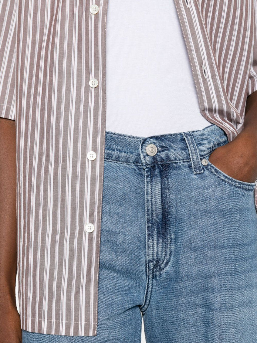 Blue Lotta wide-leg denim jeans 2