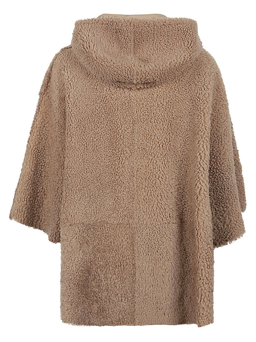 Brown Alice Suede Leather Coat 2