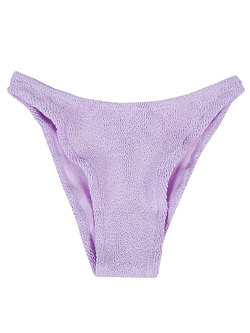 Purple High waisted bikini bottoms 1